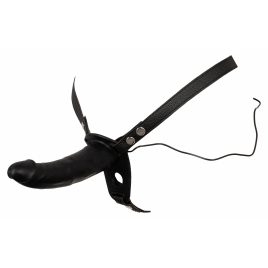 Strap On Cu Vibrații Double Thruster Negru