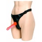 Strap-On Decupat 2 Dongs Roșu