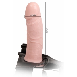 Strap-On Gol pe Dinăuntru Perfect For Men cu Vibrații