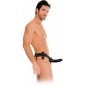 Strap On Vibrații Hollow For Him Or Her Negru