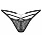 String Obsessive Iliosa Negru L-XL