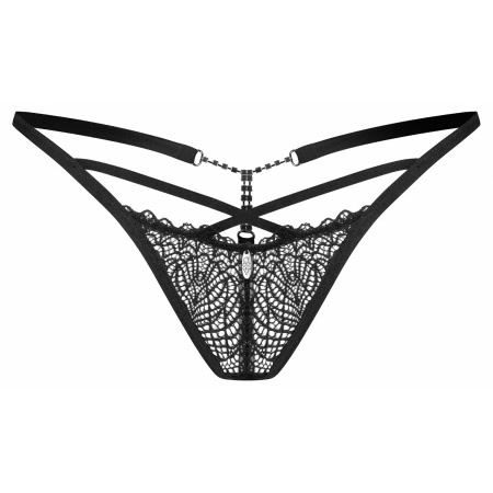 String Obsessive Iliosa Negru L-XL