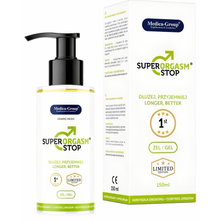Super Orgasm Stop Gel Întârziere Ejaculare 150ml