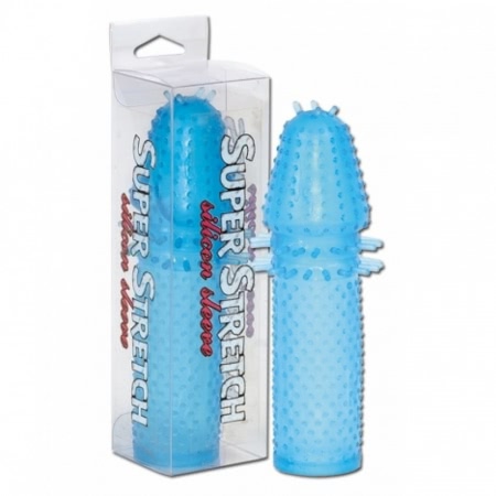 Prelungitor Penis Super Stretch Albastru