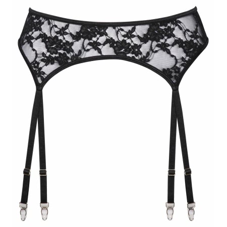 Suspender Belt Cottelli Collection So Nice Negru S-M