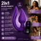 Sweet Smile Plug Panty 2în1, Reîncărcabil, 7 Moduri Mov