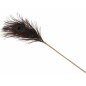 Taboom Dona Peacock Tickler Pene Paun Roz Auriu 27 cm