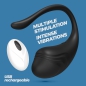 Tamago Ou Vibrant 9 Moduri Telecomandă 15m Reîncărcabil Negru