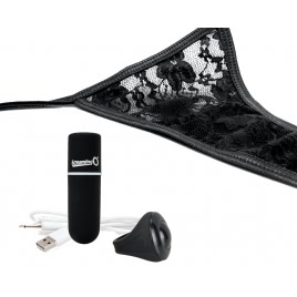 Charged Remote Control Panty Vibe Negru pe xBazar