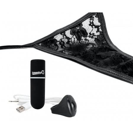 Charged Remote Control Panty Vibe Negru