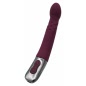 Titanz Rubine Red: Vibrator 10 Vibrații + 10 Rotații Roșu