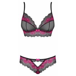 Set Obsessive Tulia Negru pe xBazar