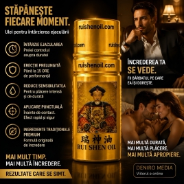 Ulei Întârziere Ejaculare Rui Shen Control și Rezistență 5ml