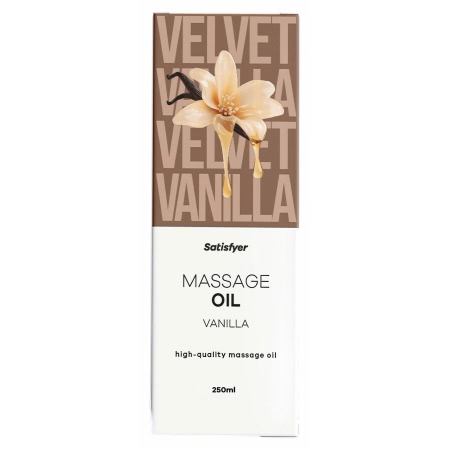Ulei Masaj Satisfyer Vanilie 250 ml — Piele Catifelată