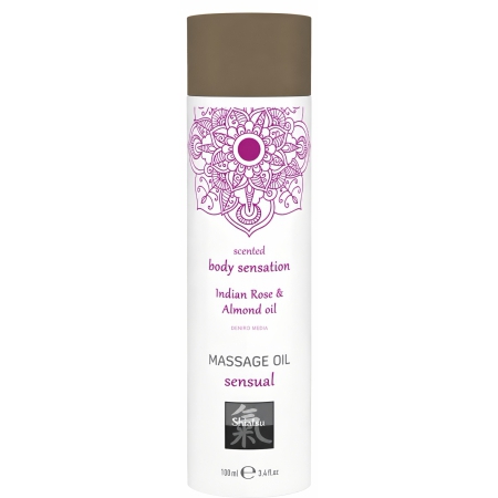 Ulei Masaj Senzual Shiatsu Trandafir Indian 100 ml