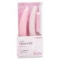 Set de 3 Dilatatoare Vibrante CalExotics Roz