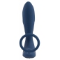Vibrating Prostate Plug With Ring Albastru