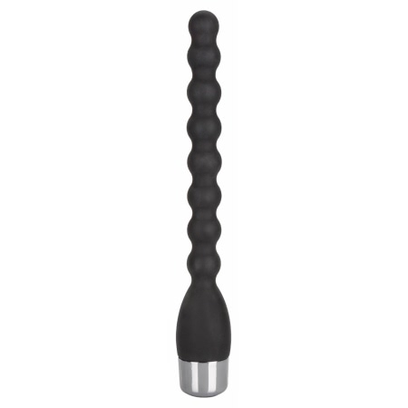 Vibrating Silicone Bendie Power Probe Negru