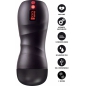 Vibrating Twin Turbo Masturbator Negru