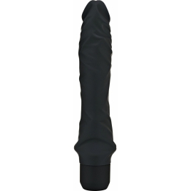 Vibrator Realist Classic Large pentru Plăcere Vaginală Negru