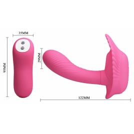 Vibrator Punctul G Cochilia Dragostei cu Telecomandă Roz