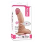 Vibrator Cu Ventuza The Ultra Soft Dude Natural