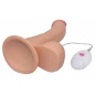 Vibrator Cu Ventuza The Ultra Soft Dude Natural
