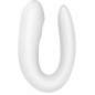 Vibrator Cuplu Satisfyer Double Joy Alb