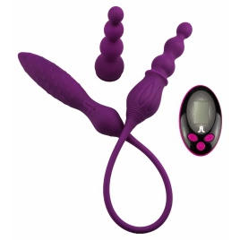 Vibrator Dublu Adrien Lastic Double Ended Vibrator pe xBazar