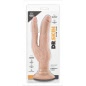 Vibrator Dublu Dr. Skin Penis Vibes Natural