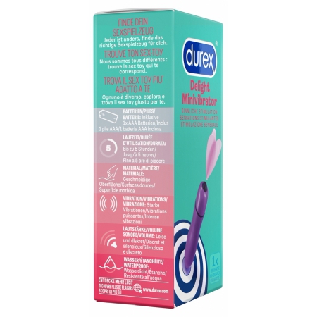 Vibrator Durex Play Delight pentru Stimulare Clitoridiană