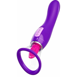 Vibrator Cu Ventuza Aspiratie Si Functie Eliberare Vid pe xBazar