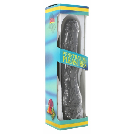 Vibrator Jelly Vinyl P-Shape No.2 cu Vibrații Reglabile