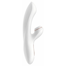 Vibrator Iepuraș Satisfyer Profesional Punctul G Alb