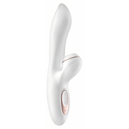 Vibrator Iepuraș Satisfyer Profesional Punctul G Alb