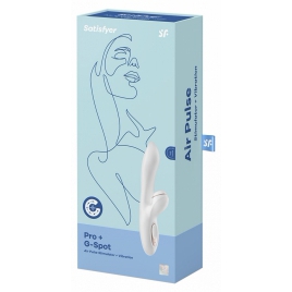 Vibrator Iepuraș Satisfyer Profesional Punctul G Alb