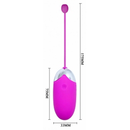 Ou Vibrator Pretty Love Abner Reîncărcabil cu Aplicație Mov