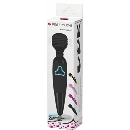Vibrator Pretty Love Body Wand Negru