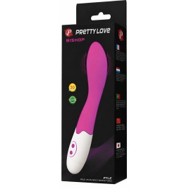 Vibrator Curbat Pretty Love Bishop pentru Punctul G Mov
