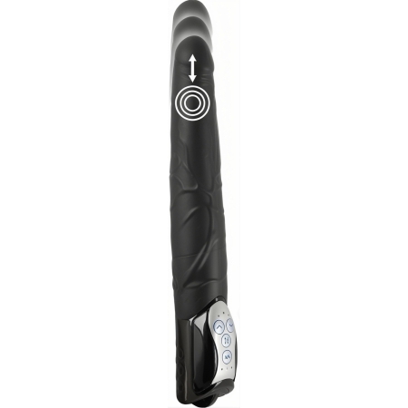 Vibrator Push Thrusting Negru