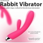 Vibrator Rabbit Încălzire Svakom Angel Roz