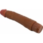 Vibrator Realist Ergonomic Pentru Cuplu 24cm Multi‑viteze Maro
