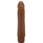 Vibrator Realist Ergonomic Pentru Cuplu 24cm Multi‑viteze Maro