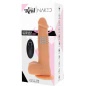 Vibrator Realistic Rotating Beads Natural