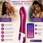 Vibrator Satisfyer Big Heat Vișiniu