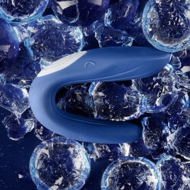Vibrator de Cuplu Satisfyer Partner Whale cu Două Motoare