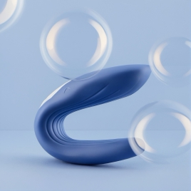 Vibrator de Cuplu Satisfyer Partner Whale cu Două Motoare