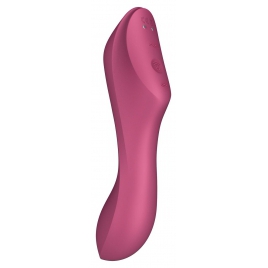 Vibrator Satisfyer Curvy Trinity 3 Roșu