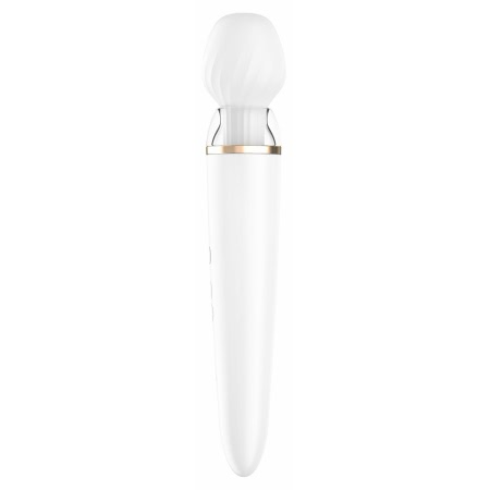 Vibrator Satisfyer Double Wand-er XXL Alb