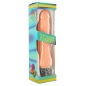 Vibrator Sexual Vinyl P-Shape Natural